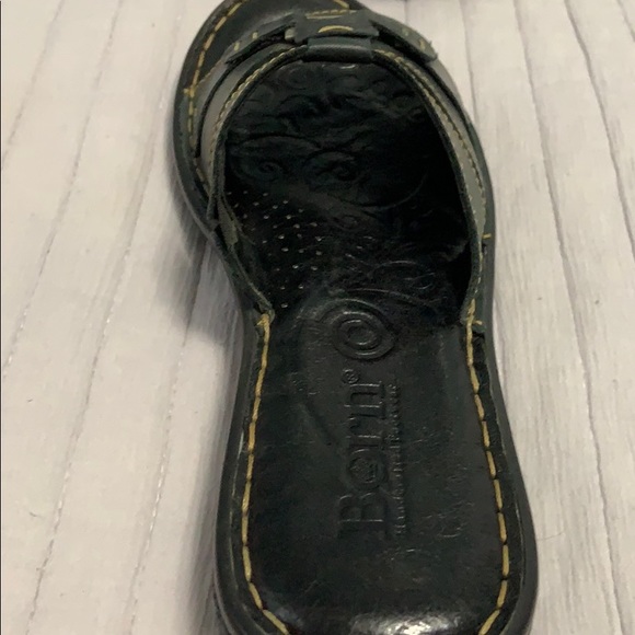 Born Black Handcrafted Slide Sandals - Picture 4 of 7